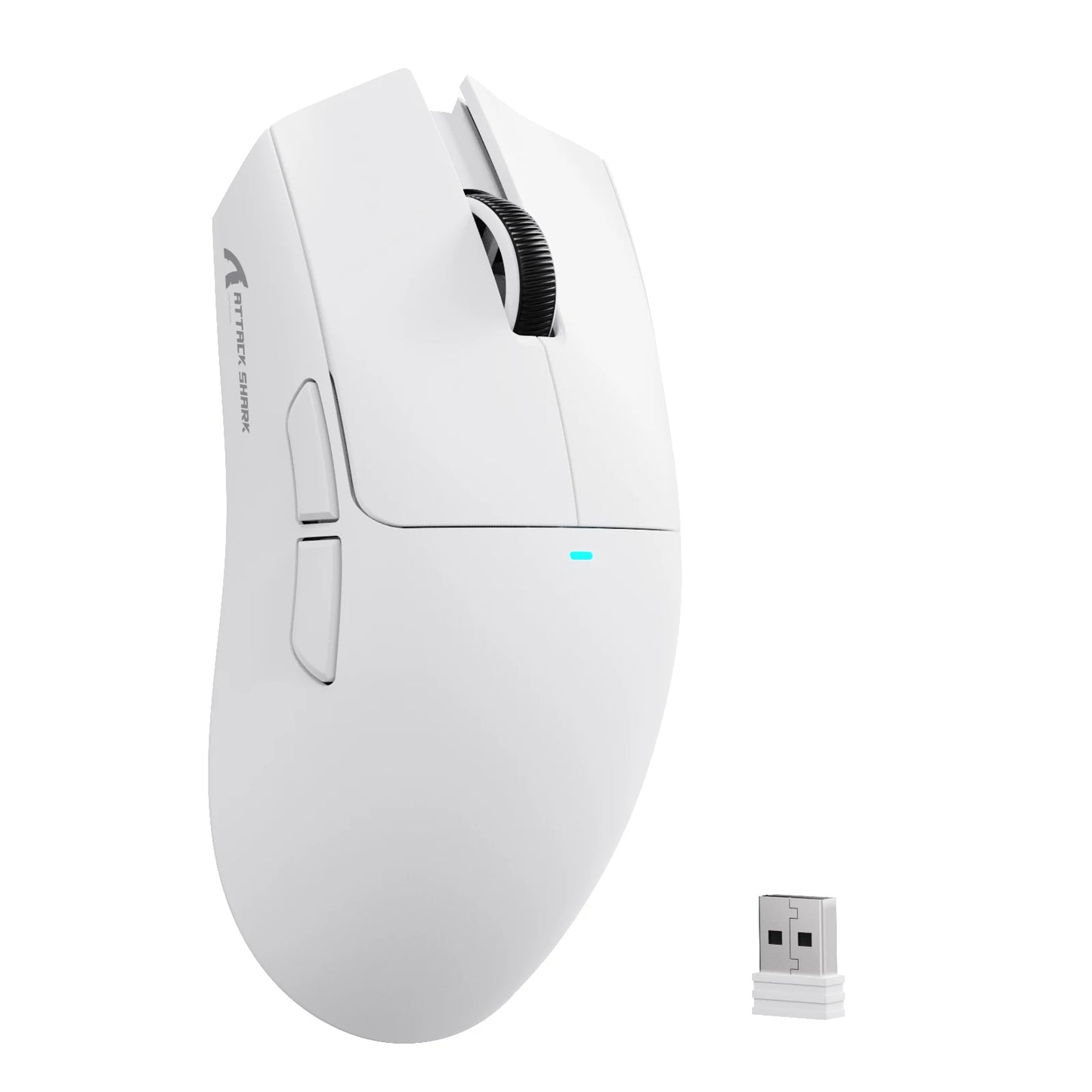 Mouse de gaming wireless ATTACK SHARK X11SE, tri-mode, superușor 63g, cu senzor PAW3311, 22000 DPI, baterie 300mAh, driver dual