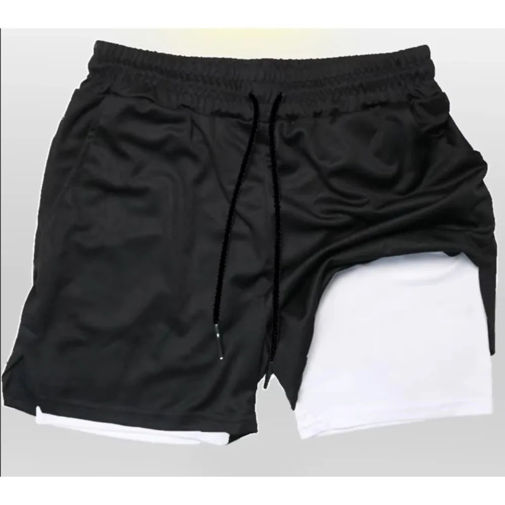 Dragon Ball Anime Summer 2-in-1 Shorts Saiyan 4 Retro Y2K Beach Quick Drying Breathable Slow Running Fashion Shorts