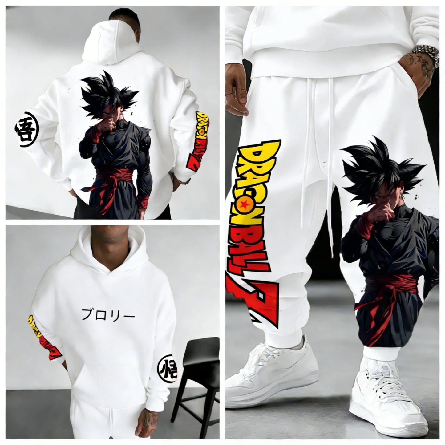 2026 Pok É Mon Animation Printed Hoodie and Pants Set for Men and Women, Casual Style Fashion Set
