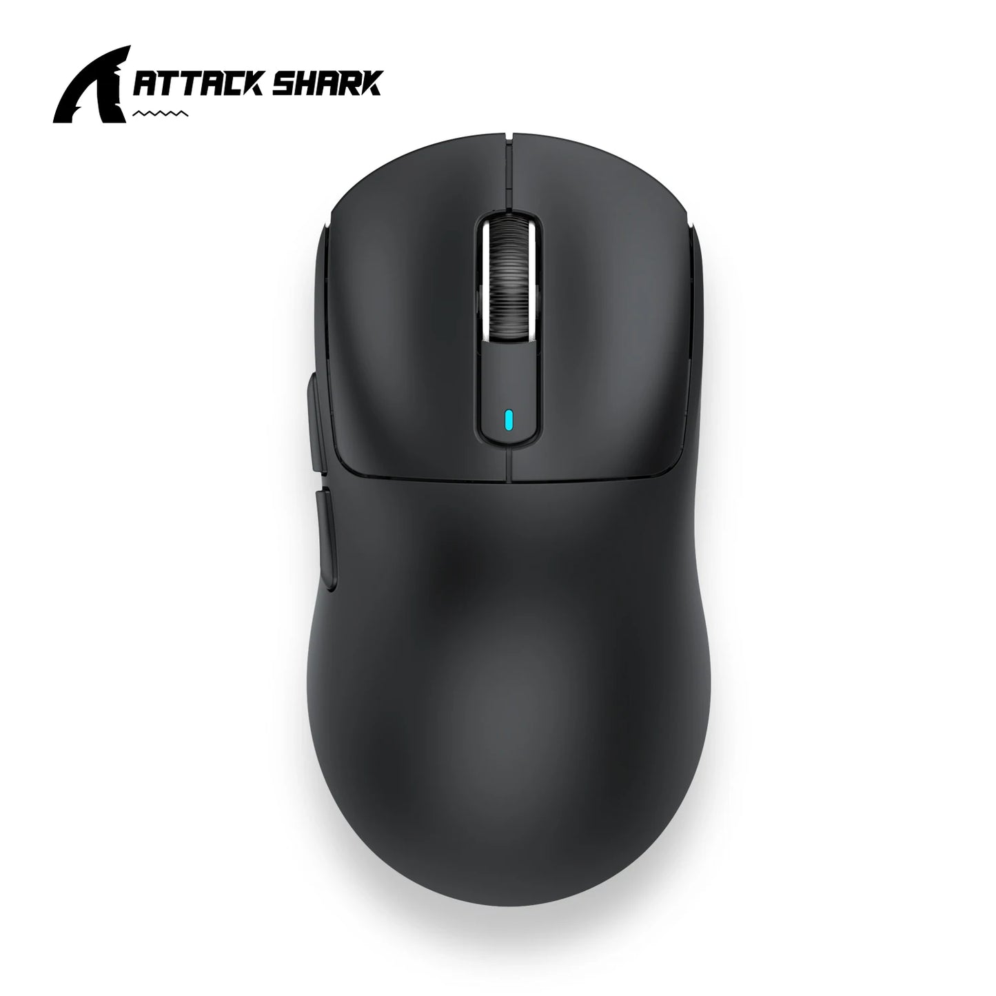 ATTACK SHARK X3 Three-mode Mouse 1K Hz,X3Pro Bluetooth Wireless Mouse 4K Hz Lightweight,PAW3395,650IPS Mobile Speed