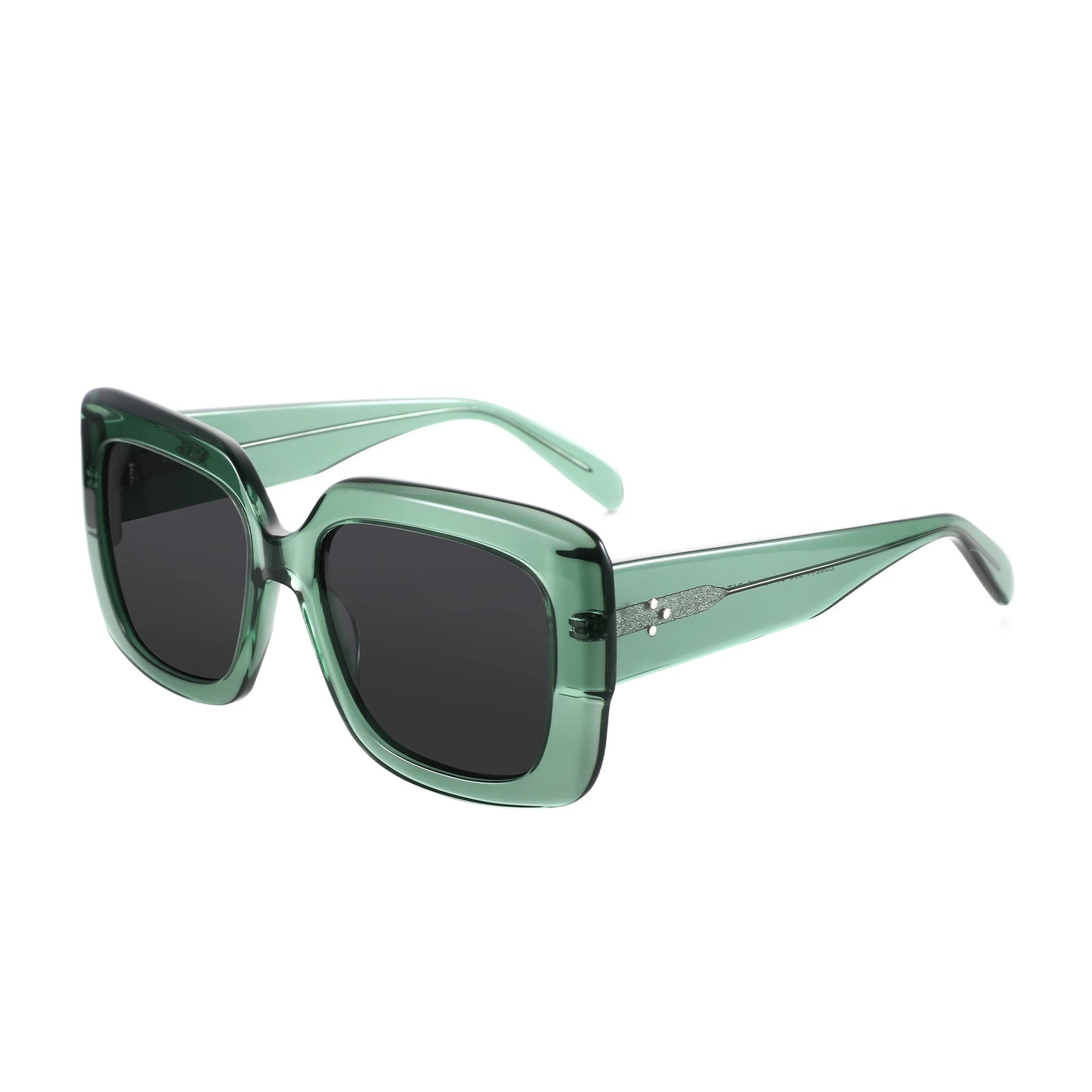 ZENOTTIC Handmade Acetate Sunglasses luxury 2025 New Uv400 Fashion Square Ladies Polarized Sunglasses ZS6244