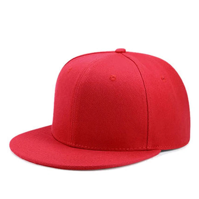 Fashion Solid Color Men Women Baseball Cap Hip Hop Caps Snapback Hat Brim Shade Cap Bone Gorras Casquette Sports Cap Sun Hat