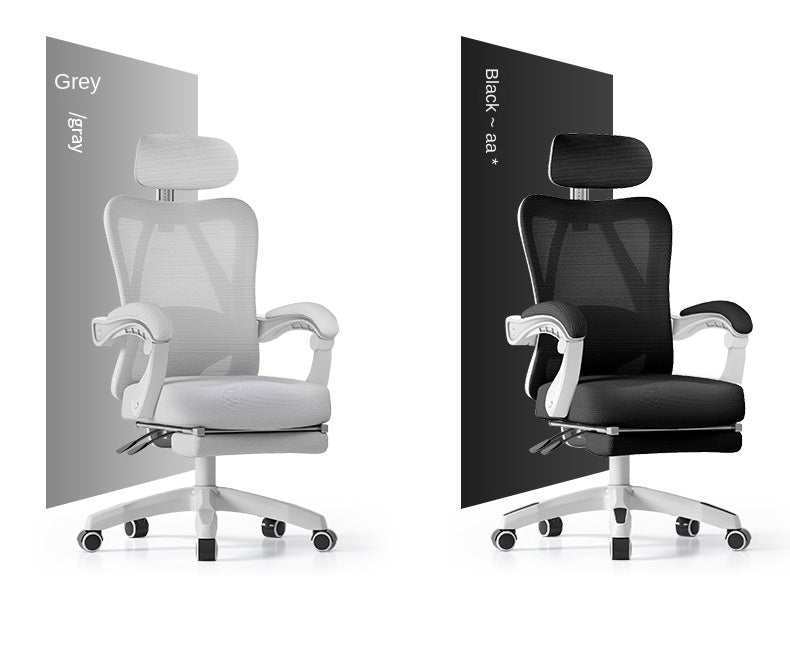UVR Gaming Computer Chair Mesh Breathable Staff Chair Ergonomic Design Armrest Chair Sitting Comfort Home Office Chair Furniture