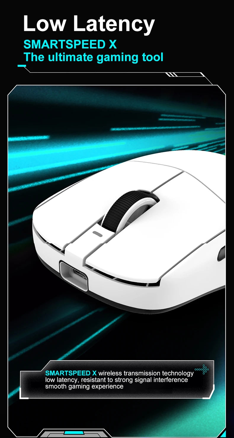 ATK VXE Dragonfly R1 Pro MAX Wireless Gaming Mouse, PAW3395 Wireless Gaming Mouse, Ultra-Lightweight Rechargeable Esports FPS Mouse with 26,000 DPI