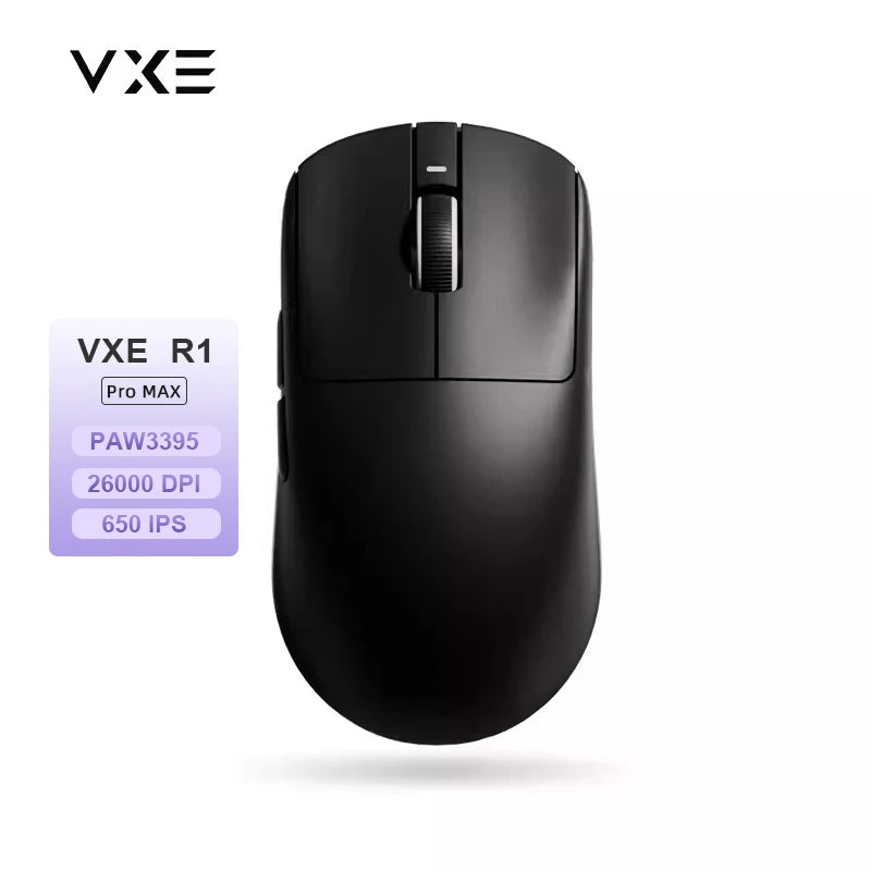 ATK VXE Dragonfly R1 Pro MAX Wireless Gaming Mouse, PAW3395 Wireless Gaming Mouse, Ultra-Lightweight Rechargeable Esports FPS Mouse with 26,000 DPI