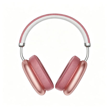 Casque de sport sans fil, casque Bluetooth avec microphone pour appels, coussinets d'oreille en tissu confortables