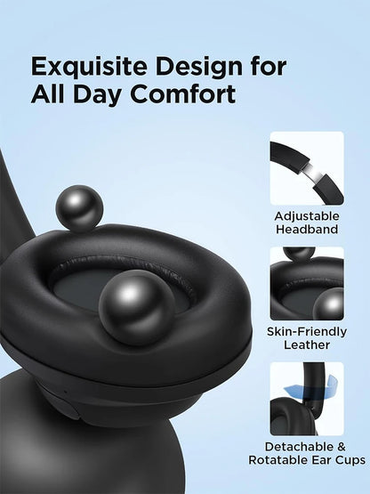 1MORE HQ31 Bluetooth Wireless Headphones with Active Noise Cancellation, Hi-Res Audio, LDAC, 42dB QuietMax ANC, 90H Battery Life Headset