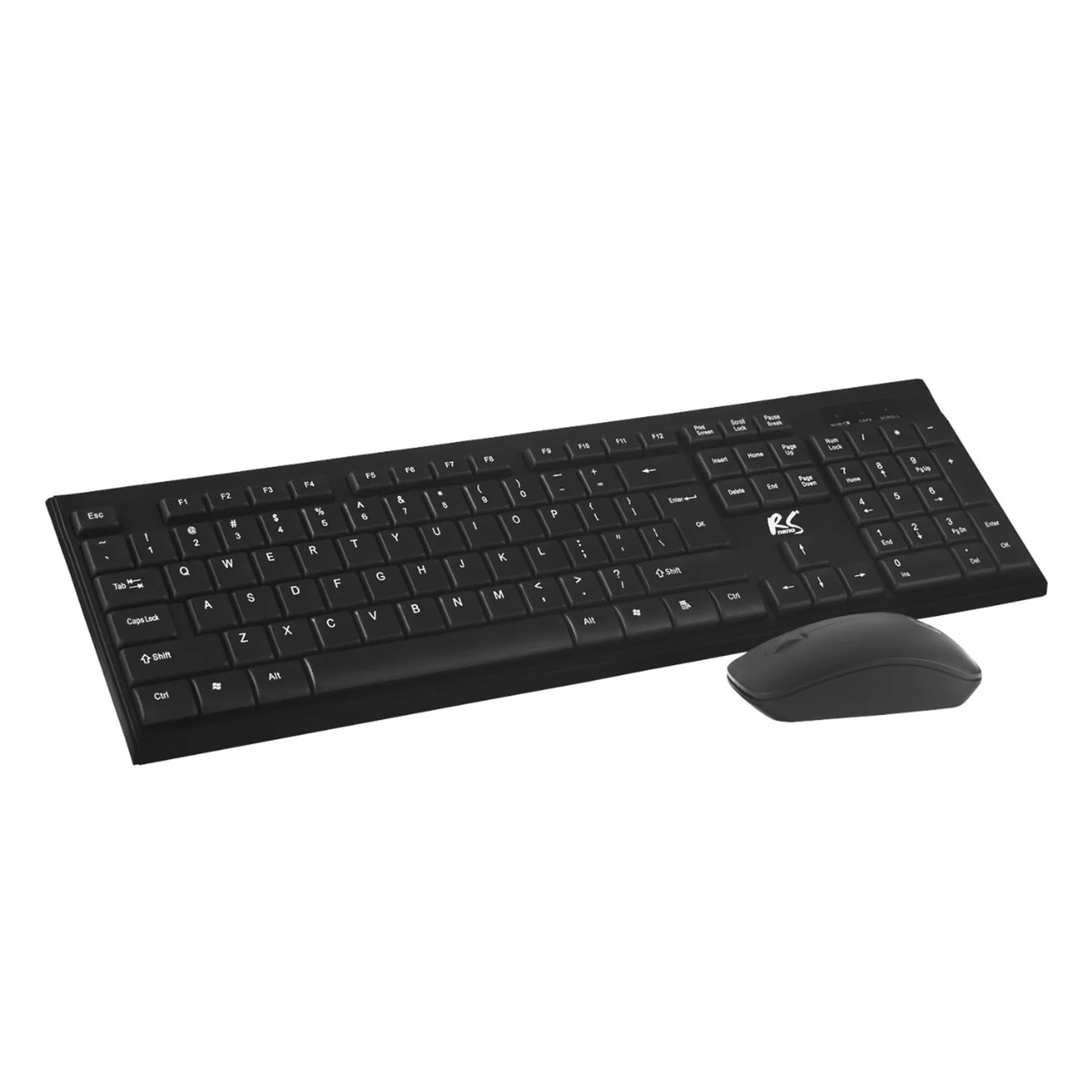 QWERTY NanoRS RS580 kabelloses Tastatur- und Maus-Set