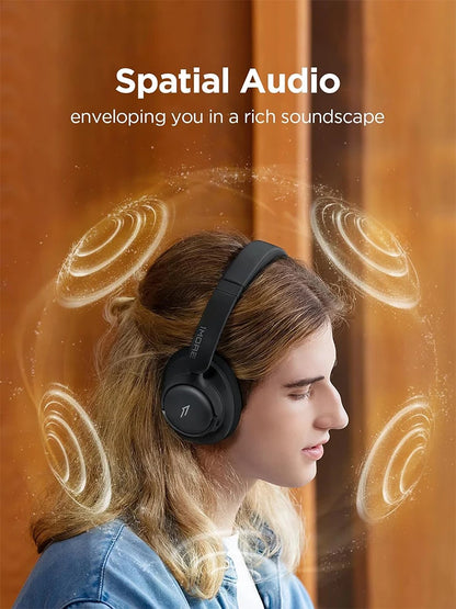 1MORE HQ31 Bluetooth Wireless Headphones with Active Noise Cancellation, Hi-Res Audio, LDAC, 42dB QuietMax ANC, 90H Battery Life Headset