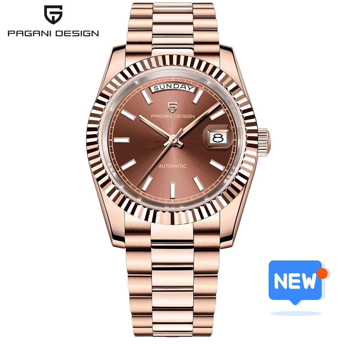 PAGANI DESIGN DD36 Luxury Automatic Watch For Men AR Sapphire Glass Stainless steel Mechanical  Wristwatch EU Warehouse delivery