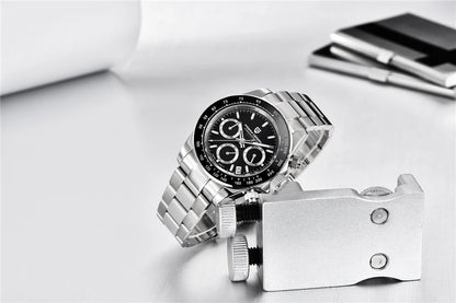 2026 New PAGANI DESIGN Chronograph Luxury Quartz Wrist Watch Automatic Date 100M Waterproof JAPAN VK63 Movement