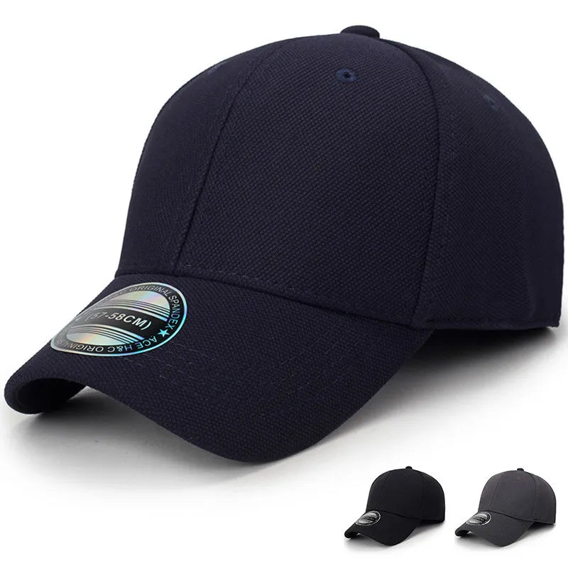 COKK Czapka baseballowa dla mężczyzn Czapki typu snapback Czapki dopasowane dla mężczyzn Czapki z zamkniętym daszkiem dla kobiet Gorras Bone Męska czapka typu trucker Casquette Outdoor Czarna