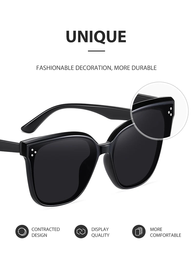 GM Korea Brand Design GENTLE Sluneční brýle pro ženy a muže z acetátu, špičková kvalita, oblíbené sluneční brýle s originálním pouzdrem S6305