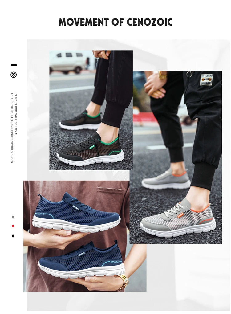Sapatos aquáticos para homem, respiráveis, para exterior e praia, leves, de secagem rápida, para travessias na água, desporto, campismo e sneakers aquáticos
