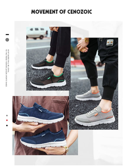 Sapatos aquáticos para homem, respiráveis, para exterior e praia, leves, de secagem rápida, para travessias na água, desporto, campismo e sneakers aquáticos