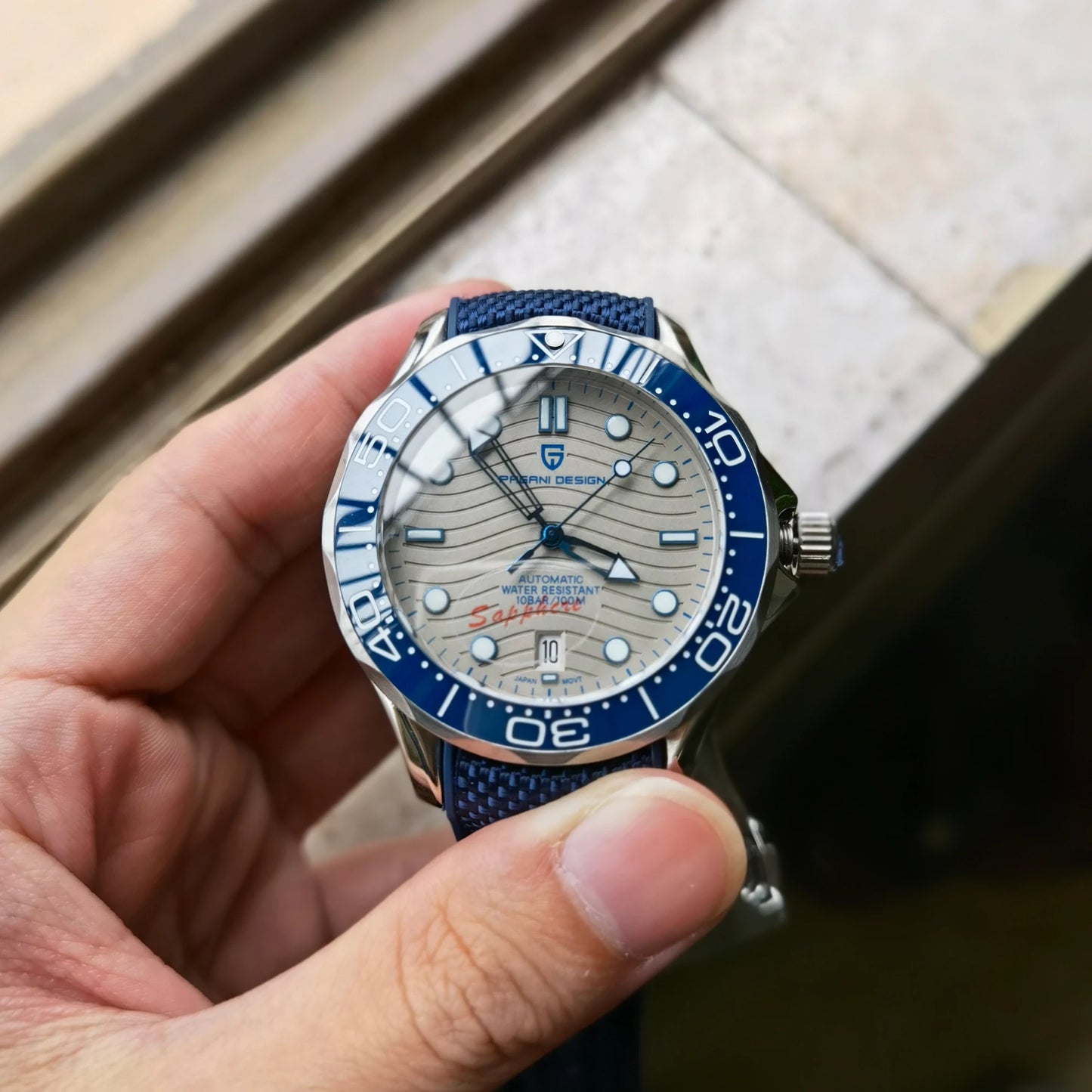 2022 New PAGANI DESIGN 1685 Men's Watches Mechanical Wristwatch for men Automatic watch men Japan NH35A 20Bar Dive Clock