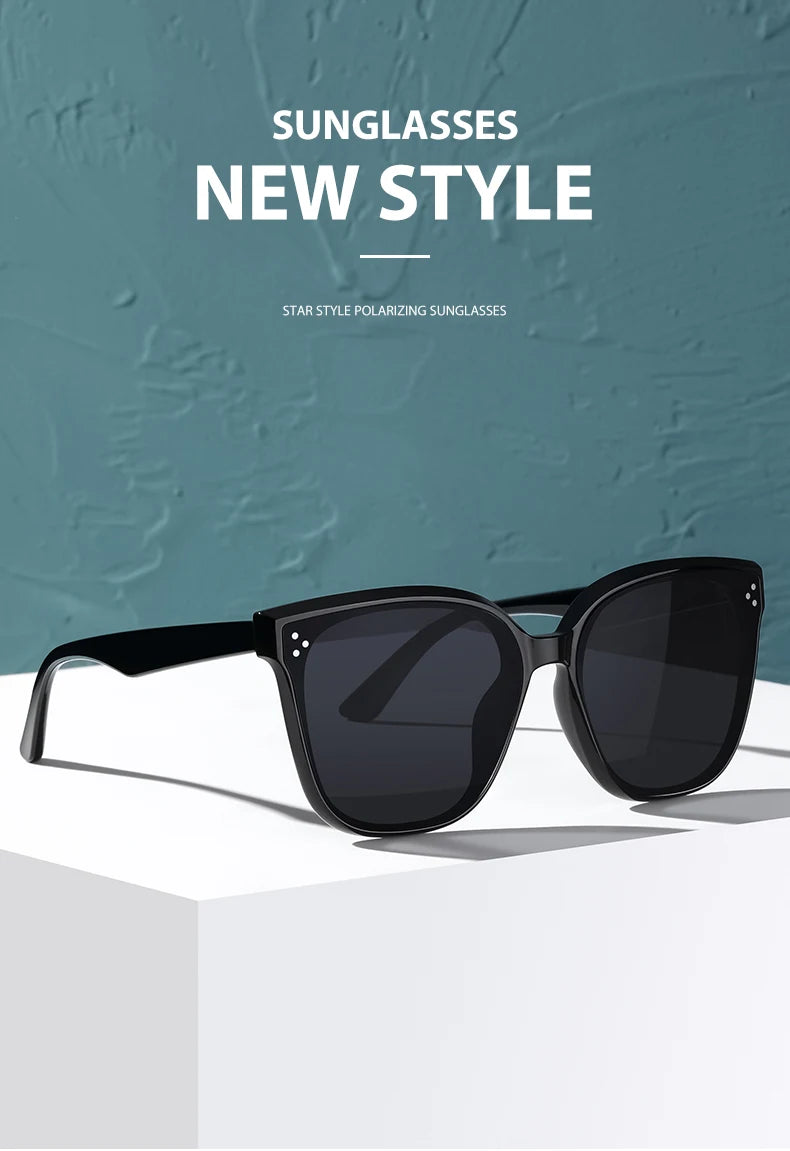 GM Korea Brand Design GENTLE Sluneční brýle pro ženy a muže z acetátu, špičková kvalita, oblíbené sluneční brýle s originálním pouzdrem S6305