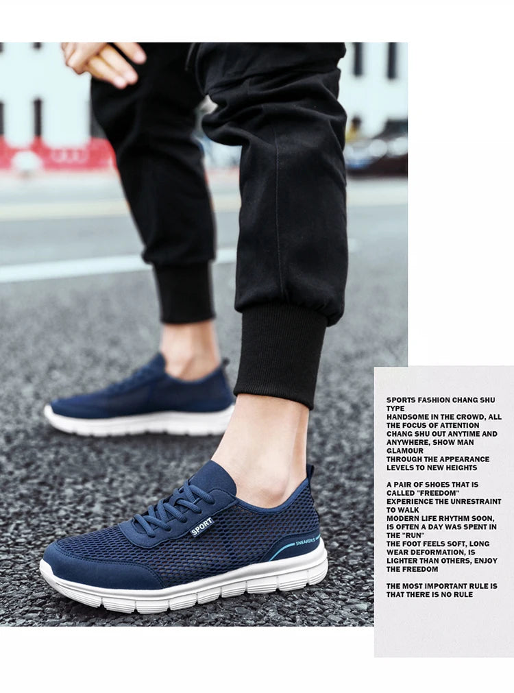 Sapatos aquáticos para homem, respiráveis, para exterior e praia, leves, de secagem rápida, para travessias na água, desporto, campismo e sneakers aquáticos
