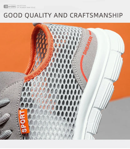 Sapatos aquáticos para homem, respiráveis, para exterior e praia, leves, de secagem rápida, para travessias na água, desporto, campismo e sneakers aquáticos