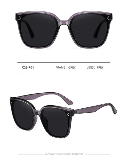 GM Korea Brand Design GENTLE Sluneční brýle pro ženy a muže z acetátu, špičková kvalita, oblíbené sluneční brýle s originálním pouzdrem S6305