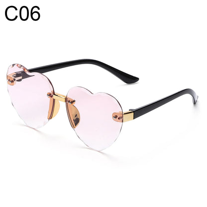 Ocean Lenses Eyewear Party/Photography Kids Sunglasses Heart-shaped Sun Glasses UV 400 Protection Children Sunglasses