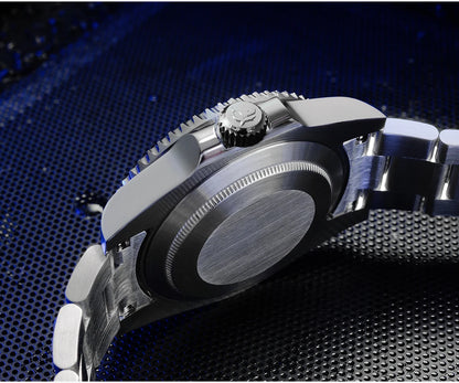 San Martin Luxury GMT Hangzhou 6460 Men's Automatic Mechanical Watch Business Sports Waterproof 200m Sapphire Full Luminous SN0016