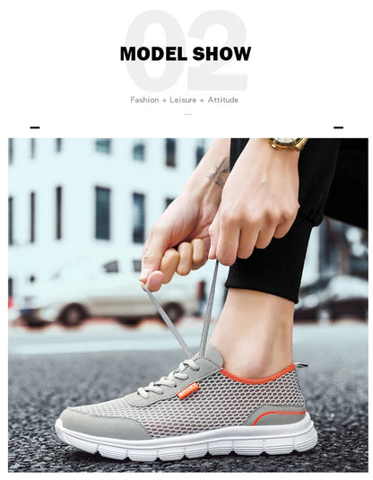 Sapatos aquáticos para homem, respiráveis, para exterior e praia, leves, de secagem rápida, para travessias na água, desporto, campismo e sneakers aquáticos