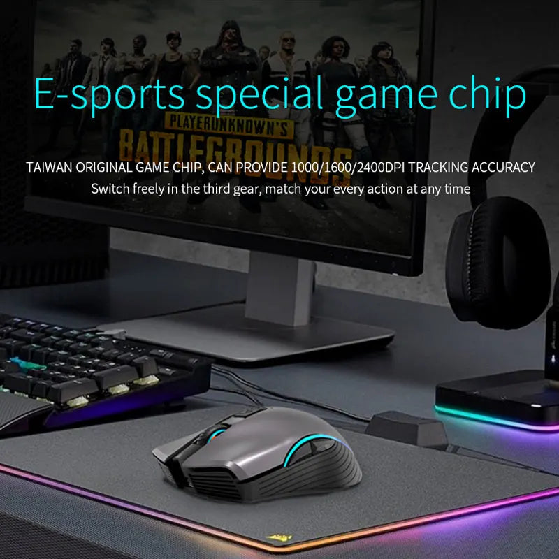 Wireless Mouse Rechargeable Bluetooth Silent Ergonomic Computer 2400 DPI For iPad Mac Tablet Macbook Air Laptop PC Gaming Office