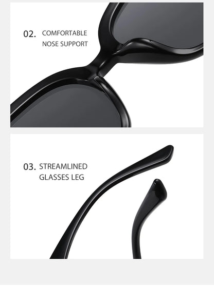 GM Korea Brand Design GENTLE Sluneční brýle pro ženy a muže z acetátu, špičková kvalita, oblíbené sluneční brýle s originálním pouzdrem S6305