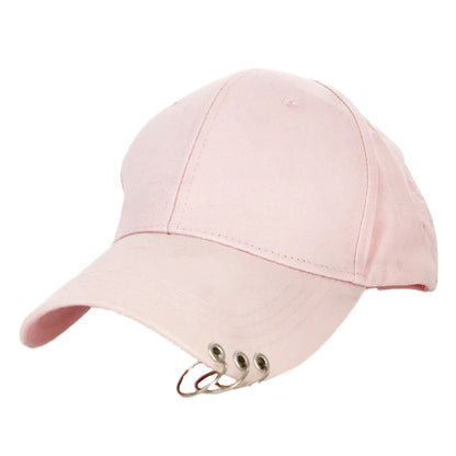 Casquette de baseball ajustable avec anneau, pour les sports de plein air et la protection solaire, pour femmes et hommes, casquette snapback tendance