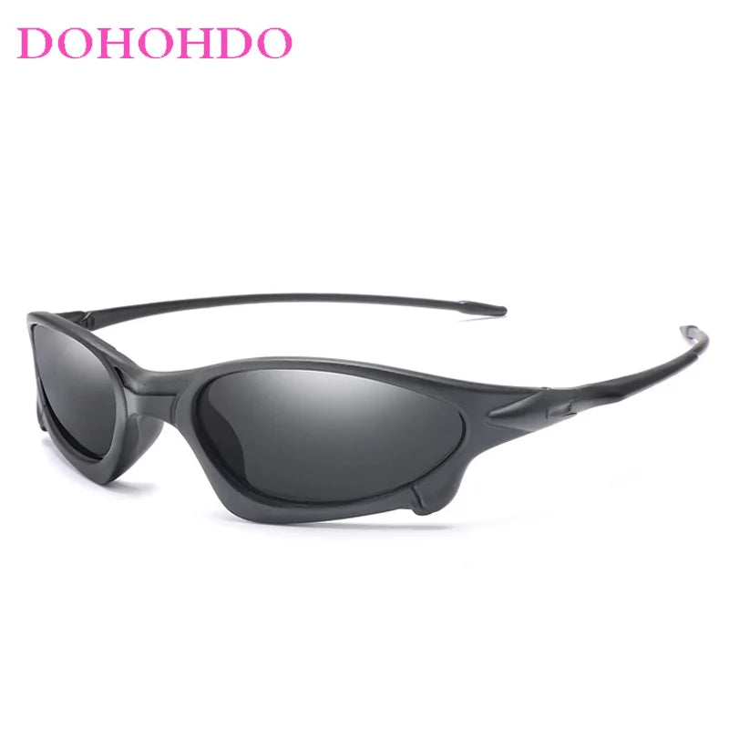 DOHOHDO Značkové polarizované sluneční brýle Pánské sluneční brýle na řízení Malá velikost Unikátní rám Outdoorové sportovní brýle Brýle UV400