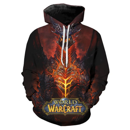 2021 Spring Autumn 3D Printed Hoodies World of Warcraft Tauren Sweatshirts Men Women Children Cool Boy Girl Kids Pullover Hoodie