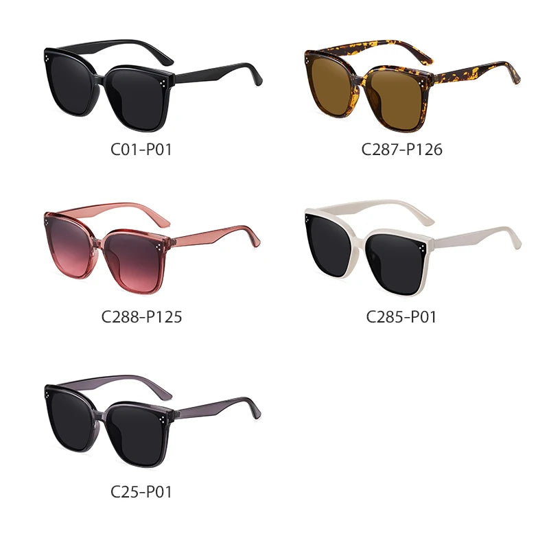 GM Korea Brand Design GENTLE Sluneční brýle pro ženy a muže z acetátu, špičková kvalita, oblíbené sluneční brýle s originálním pouzdrem S6305