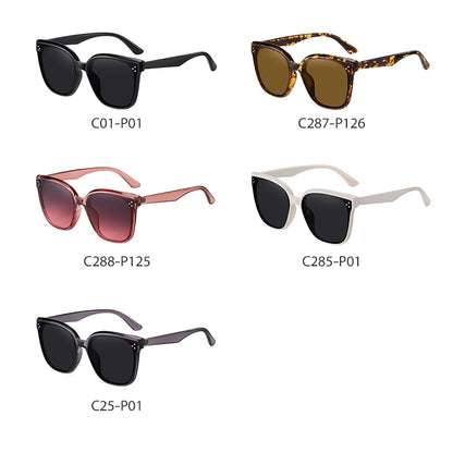GM Korea Brand Design GENTLE Sluneční brýle pro ženy a muže z acetátu, špičková kvalita, oblíbené sluneční brýle s originálním pouzdrem S6305