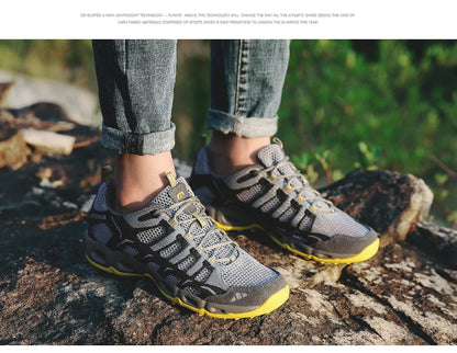 MIXIDELAI New Summer Men Sneakers Fashion Spring Outdoor Shoes Men Casual Men'S Shoes Comfortable Mesh Shoes For Men Size 39-46