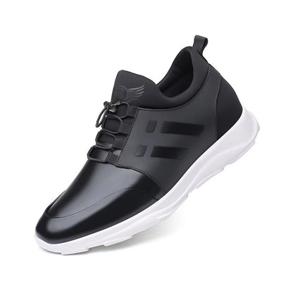 Oein 2022 Men's Sneakers Quality 6CM Increasing British Shoes New Breathable Summer Casual Sneakers Big Size Office Shoes Men