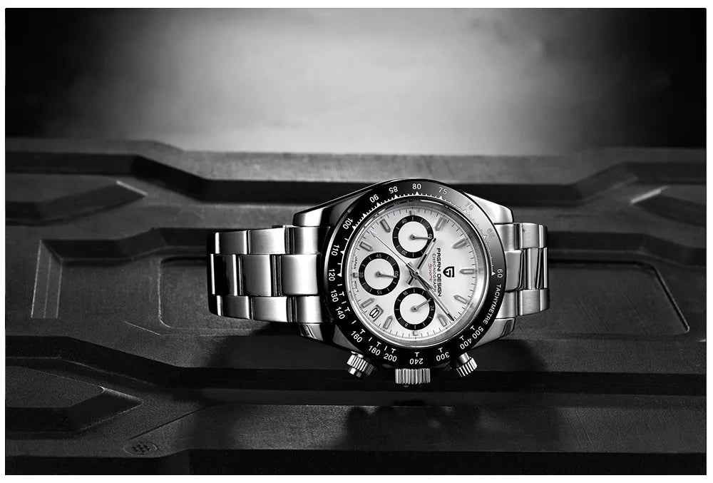 2026 New PAGANI DESIGN Chronograph Luxury Quartz Wrist Watch Automatic Date 100M Waterproof JAPAN VK63 Movement