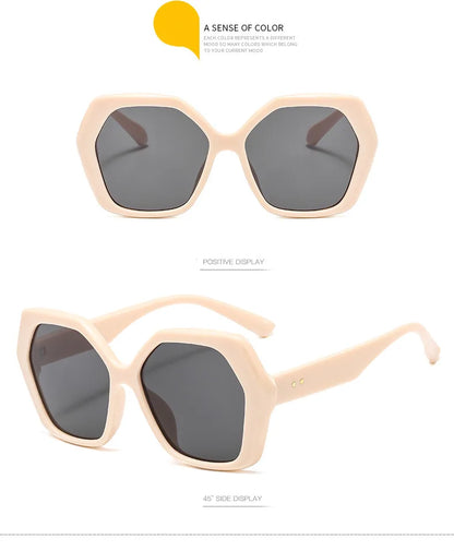 ZENOTTIC Butterfly Sunglasses Women Fashion Design Big Eyewear Shades for Ladies Uv400 Travel Oversize Sun Glasses