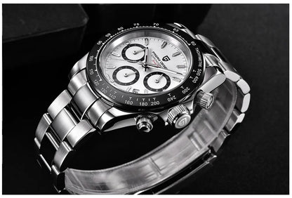 2026 New PAGANI DESIGN Chronograph Luxury Quartz Wrist Watch Automatic Date 100M Waterproof JAPAN VK63 Movement