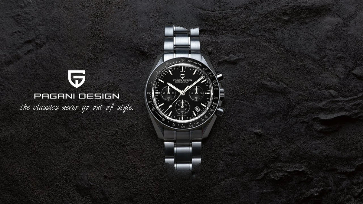 PAGANI DESIGN PD1701 Tribute to CK2998 Moon Watch Retro Quartz Watch For Men AR Sapphire crystal Sport Chronograph Man 2026 New