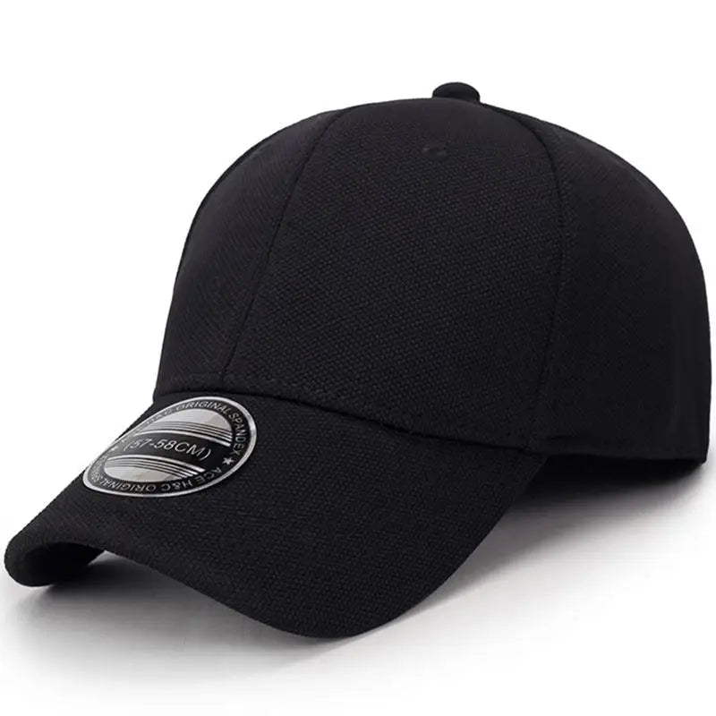 COKK Czapka baseballowa dla mężczyzn Czapki typu snapback Czapki dopasowane dla mężczyzn Czapki z zamkniętym daszkiem dla kobiet Gorras Bone Męska czapka typu trucker Casquette Outdoor Czarna