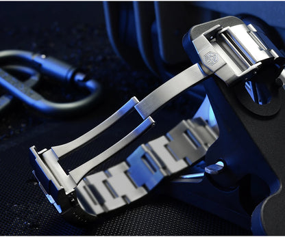 San Martin Luxury GMT Hangzhou 6460 Men's Automatic Mechanical Watch Business Sports Waterproof 200m Sapphire Full Luminous SN0016