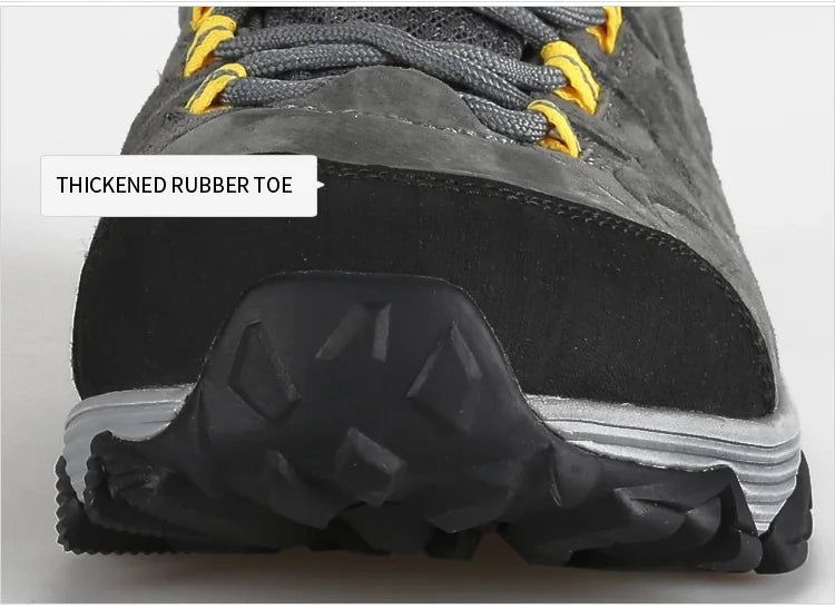 HUMTTO Waterproof Sneakers for Men, Hiking Shoes, Leather Trekking Boots for Women, Camping Hunting Men’s Mountain Tactical Ankle Boots