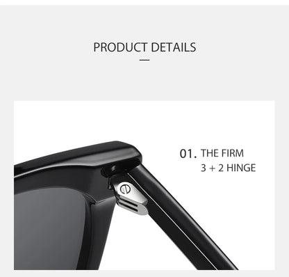 GM Korea Brand Design GENTLE Sluneční brýle pro ženy a muže z acetátu, špičková kvalita, oblíbené sluneční brýle s originálním pouzdrem S6305