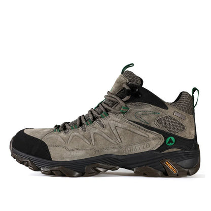 HUMTTO Waterproof Sneakers for Men, Hiking Shoes, Leather Trekking Boots for Women, Camping Hunting Men’s Mountain Tactical Ankle Boots