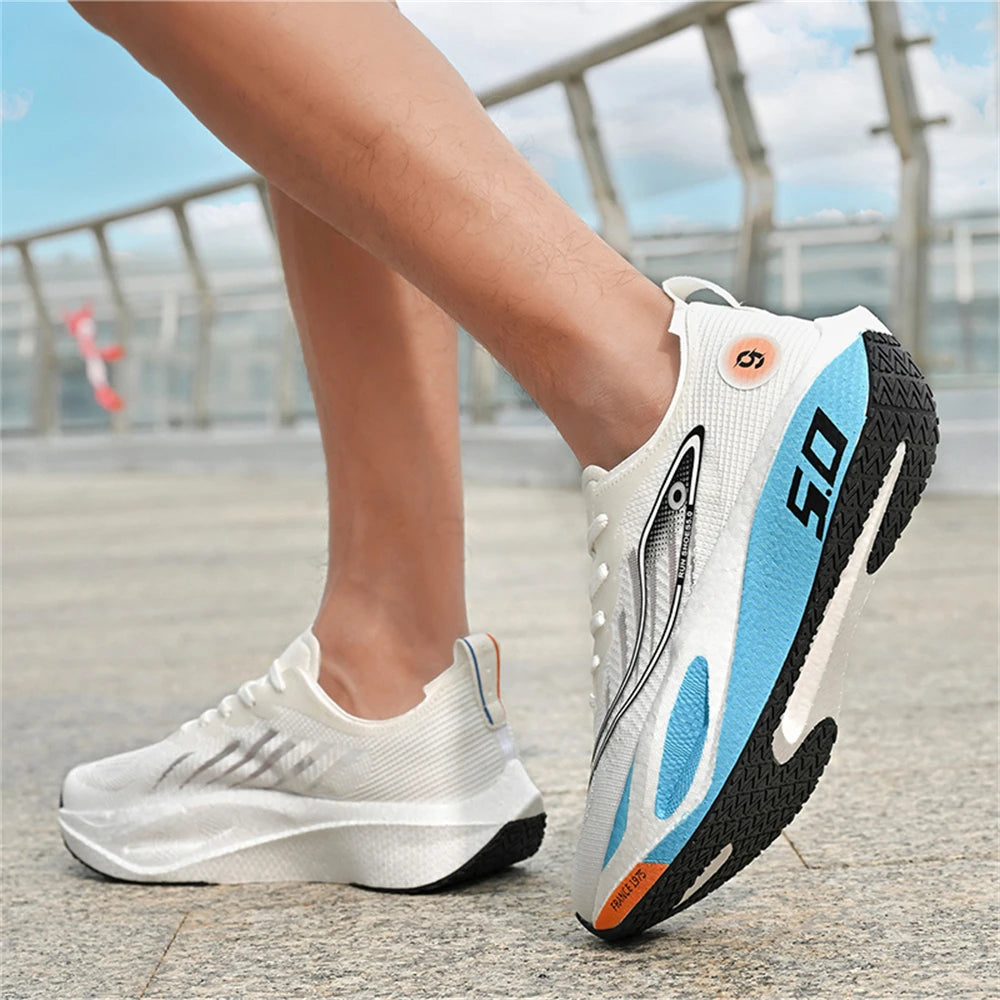 Nuove scarpe sportive da uomo e donna, sneaker da running, piastra in carbonio, da gara maschile per maratona, ammortizzanti, scarpe da allenamento per atletica
