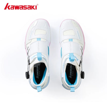 Kawasaki King Series 2.0 Professional Badminton Shoes For Men Women Anti-Twist Sports Original Men's Tennis Shoes Sneakers A3311