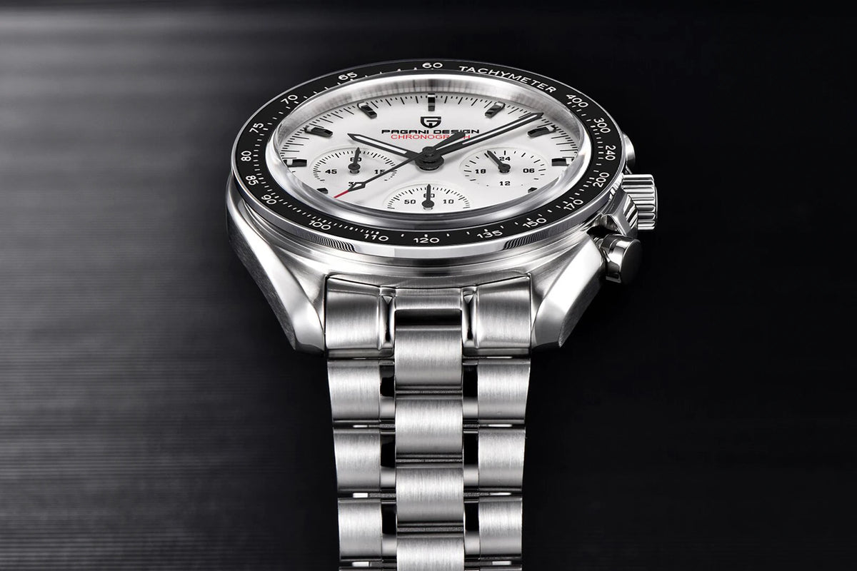 2026 New PAGANI DESIGN Mens Watches Panda Moon Watch Luxury Quartz Watch For Men Automatic Date Sport Chronograph Wristwatch Men