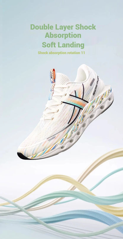 Xtep Reactive Coil 11.0 tenisice za trčanje za muškarce, ljetne sportske cipele s amortizacijom udaraca, povratnom energijom i mekim tenisicama 976219110026