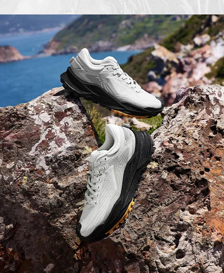 361 Degrees WUXIA 2 Running Shoes Light Breathable Cushioning Non-Slip Soft Outdoor Hiking Versatile Sneakers Male 672542201
